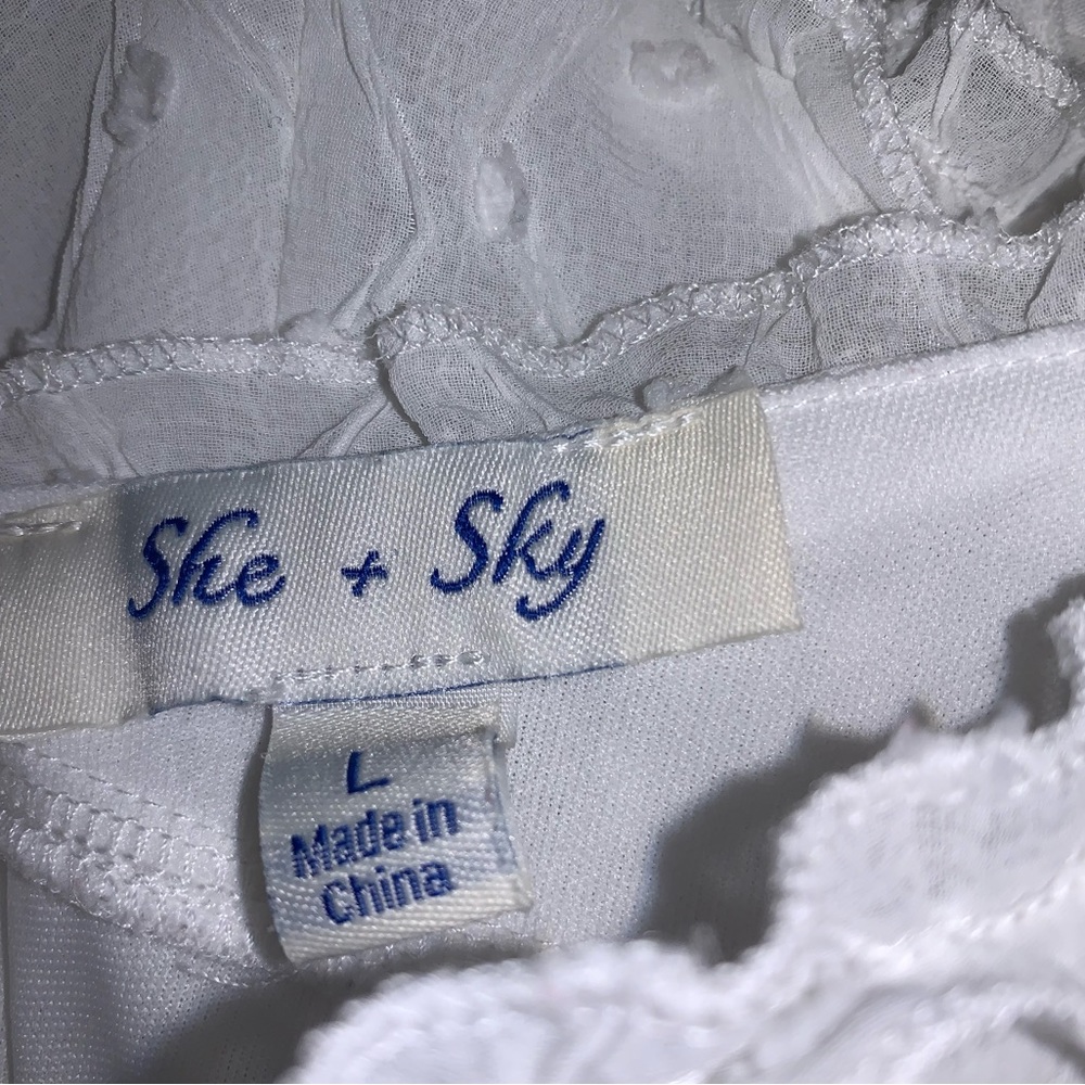 She + Sky white sundress (Open to any offers!!)